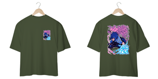 Nome do produto T-shirt oversized Sasuke Chidori