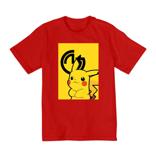 Nome do produto T-shirt infantil Pikachu (2 a 8 anos)