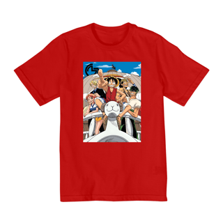 Nome do produto T-shirt infantil One Piece (2 a 8 anos)