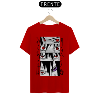 Nome do produto T-shirt Uchiha Sasuke (preta)