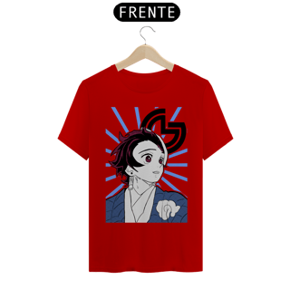 Nome do produto T-shirt Tanjiro Demon Slayer (preta)