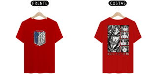 Nome do produto T-shirt Eren - Attack on Titan