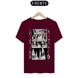 Nome do produto T-shirt Uchiha Sasuke (branca)