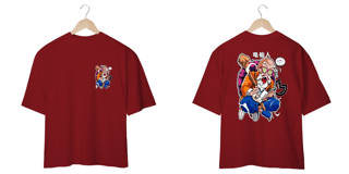 Nome do produto T-shirt oversized Mestre Kame