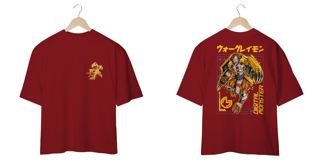 Nome do produto T-shirt oversized WarGreymon
