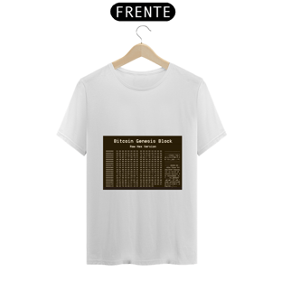 Nome do produtoCamisetaBITCOINGENESIS