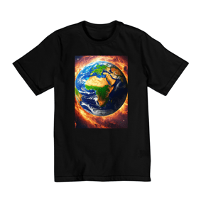 camisetaTerra passando por ciclos de criação e destruição