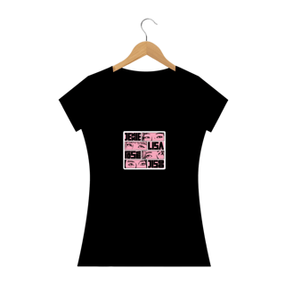 CAMISETA BLACKPINK COR PRETO