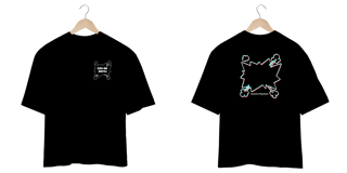 Nome do produto Camiseta Oversized @issomeirritapodcast - Preta