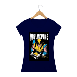 Nome do produto Camiseta Baby Look Wolverine old 00's 