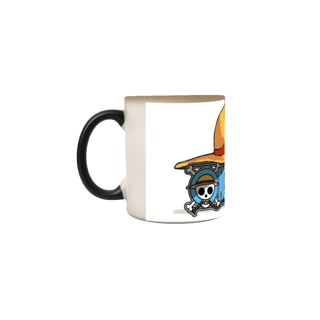 Nome do produto Caneca Magica One Piece Quente e Fria