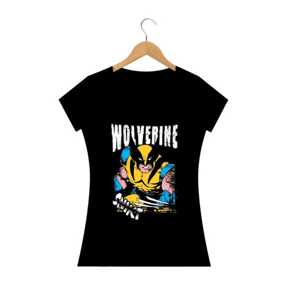 Camiseta Baby Look Wolverine old 00's 