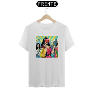 Nome do produto Camiseta - I shop therefore I am