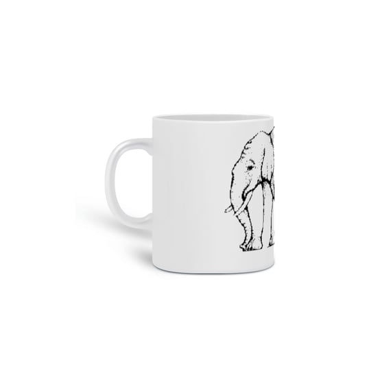 Caneca - Elefante de 6 patas