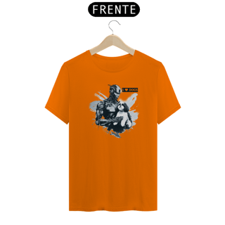 Nome do produto Camiseta - Cyborg Loves Dogs