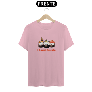 Nome do produto Camiseta - I Love Sushi