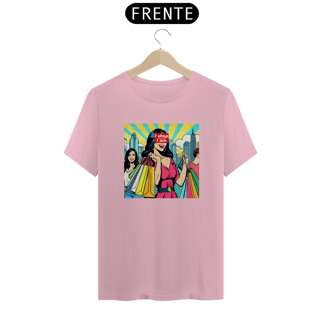 Nome do produto Camiseta - I shop therefore I am