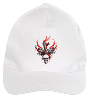 Nome do produto Boné de Brim - Burning Skull