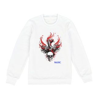 Nome do produto Moletom - Burning Skull