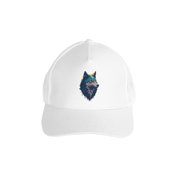 Boné com tela - Wolf 4
