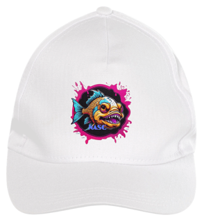 Nome do produto Boné de Brim - Piranha Fish