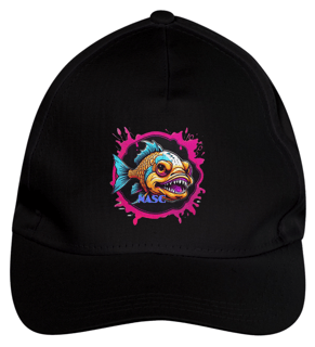 Nome do produto Boné de Brim - Piranha Fish