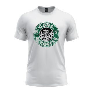 Nome do produtoCamiseta Militar Guns & Coffee