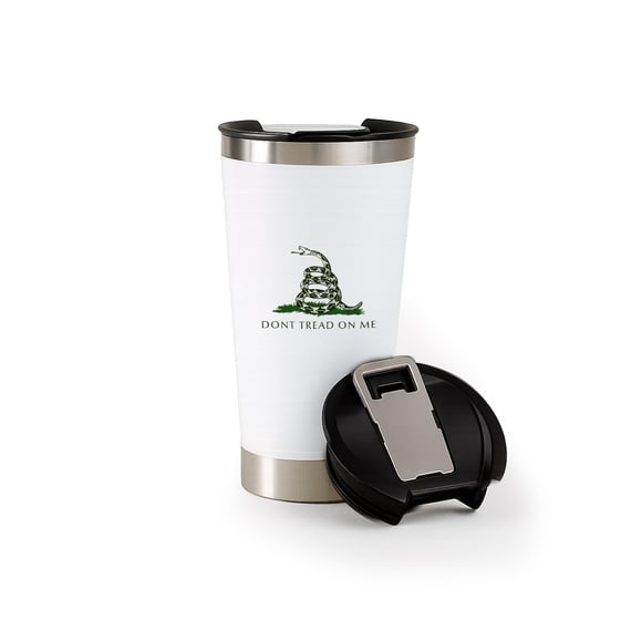 Copo Térmico Militar Dont Tread On Me Mamba Estampa Frente e Verso DTF UV