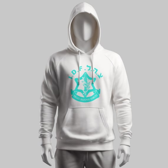 Casaco Militar Israel Defense Force IDF Moleton Com Capuz Premium Mamba Extrema Qualidade