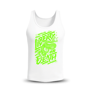 Nome do produtoCamiseta Militar Regata Liberty or Death Mamba 