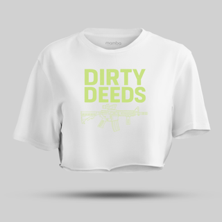 Nome do produtoCropped Militar Dirty Deeds Mamba