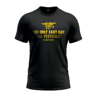 Nome do produtoCamiseta Militar Navy Seals The Only Easy Day Mamba