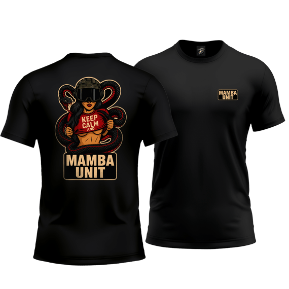 Camiseta Militar Mamba Army Unit