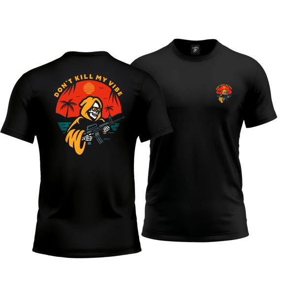 Camiseta Militar Mamba Army Dont Kill My Vibe
