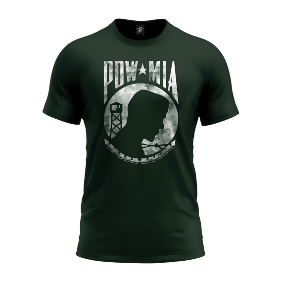 Camiseta Militar POW MIA YOU ARE NOT FORGOTTEN Mamba