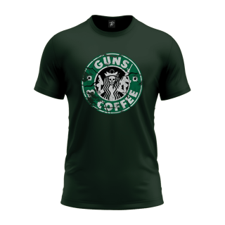 Nome do produtoCamiseta Militar Guns & Coffee