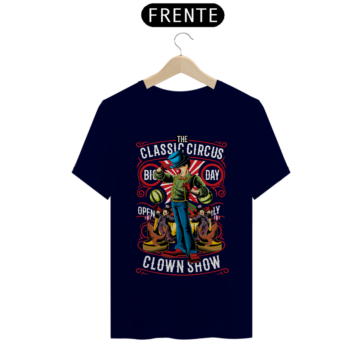 Nome do produto: CAMISETA CLASSIC CIRCUS
