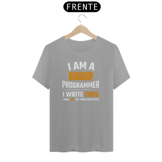 Nome do produto CAMISETA I AM A PROGRAMER