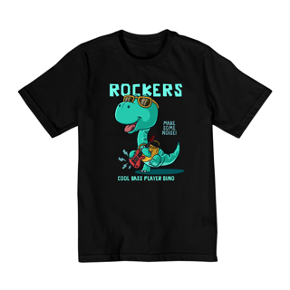 Nome do produto CAMISETA INFANTIL DINO ROCKERS