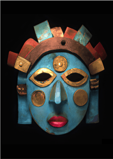 Nome do produto Pôster Digimask 08 - Arte Colecionável - Arte Generativa - Tamanho A4 - Sem Moldura - Orientação Retrato - Fine.