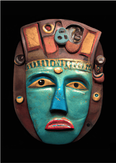 Nome do produto Pôster Digimask 03 - Arte Colecionável - Arte Generativa - Tamanho A4 - Sem Moldura - Orientação Retrato - Fine Art