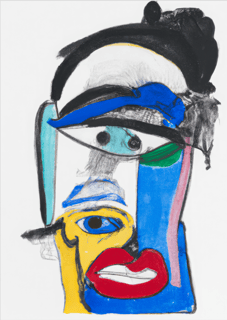 Nome do produto Pôster FaceForma 04 - Arte Colecionável - Tamanho A4 - Sem Moldura - Orientação Retrato - Fine Art