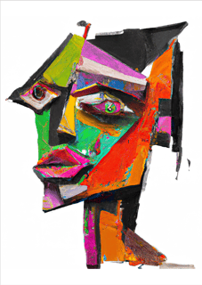 Nome do produto Pôster Pintura Digital - Cabeza 11 - Sem Moldura - Orientação Retrato - Tamanhos: A0, A1 e A2 - Fine Art