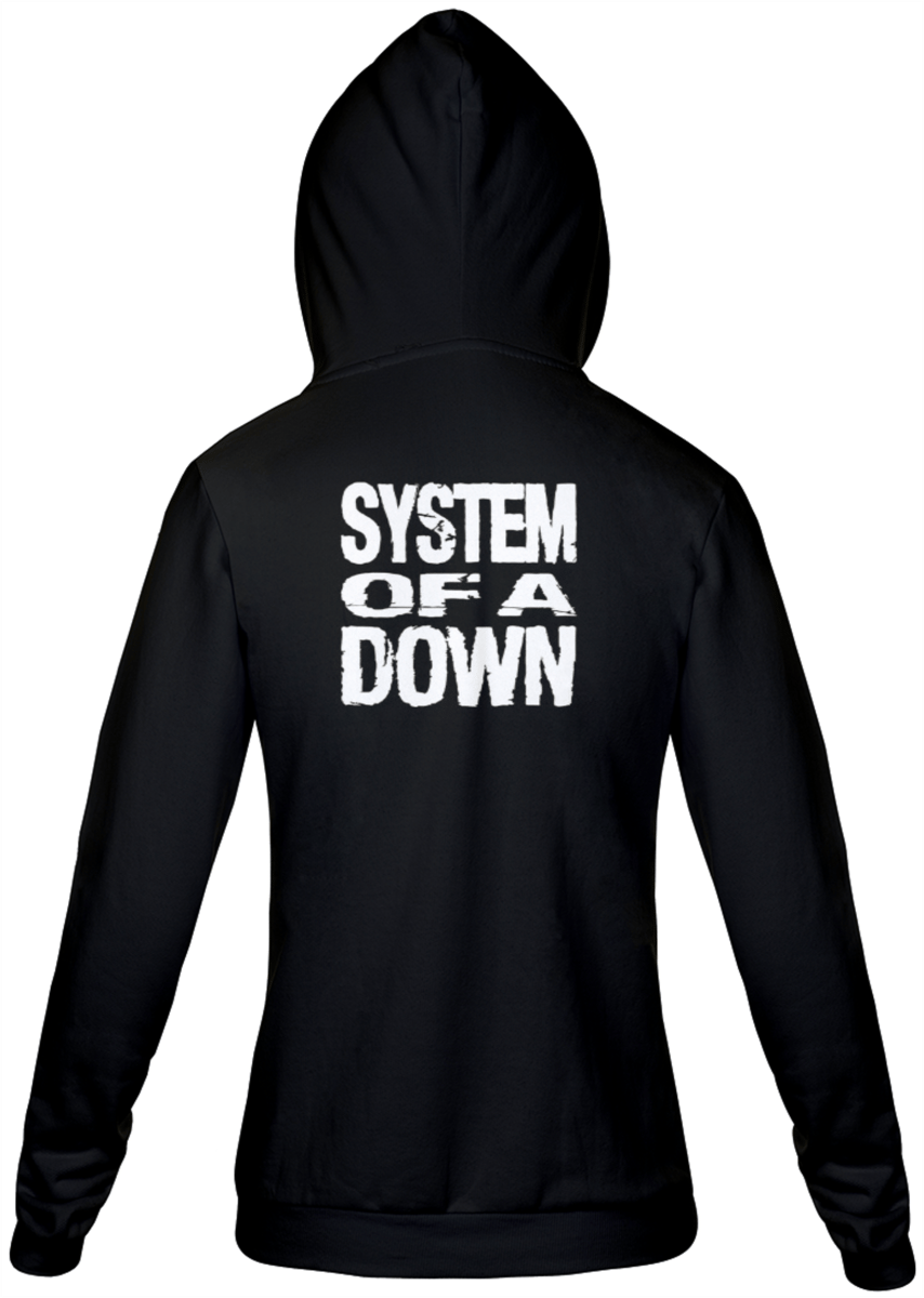 Nome do produto: Blusão Moleton System of a Down