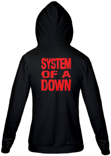 Nome do produtoBlusão Moleton System of a down Red
