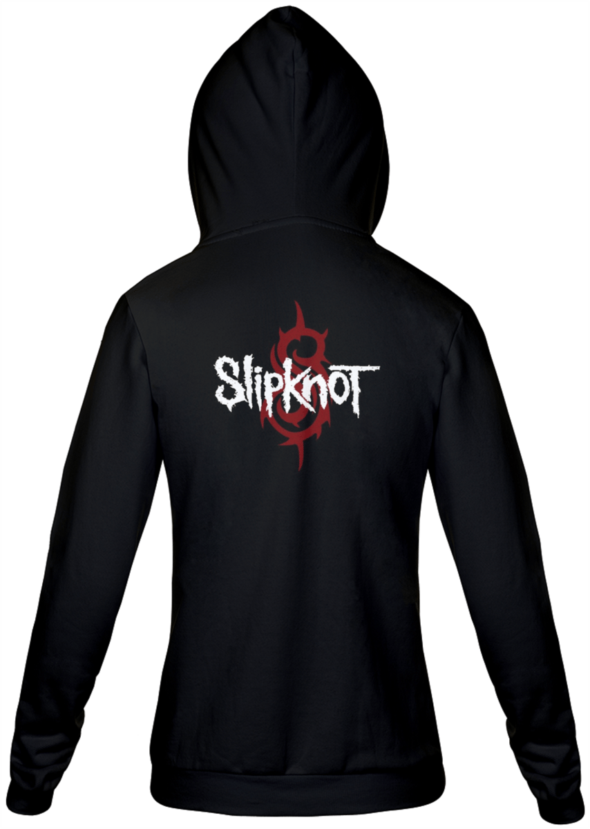 Nome do produto: Blusão Moleton Slipknot Black