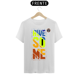 Nome do produto CAMISA AWESOME RIMAS 100