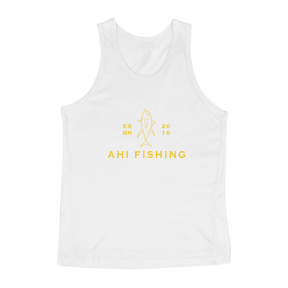 CAMISA REGATA - LOGO AHI AMARELA