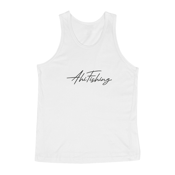 CAMISA REGATA - ASSINATURA AHI PRETO