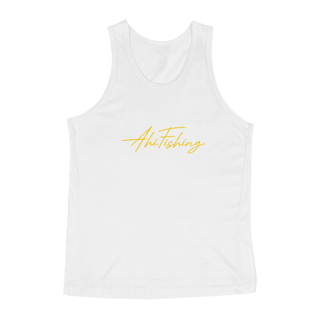 Nome do produto CAMISA REGATA - ASSINATURA AHI AMARELA